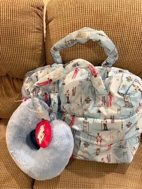 Betsey Johnson ski tote (new with tags)